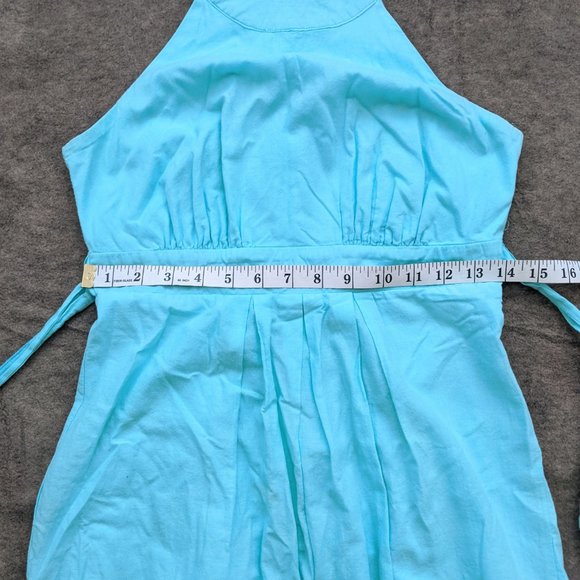 Charlotte Russe Embroidered Blue Racerback Dress - Picture 10 of 10